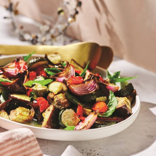 Roasted Mediterranean vegetables