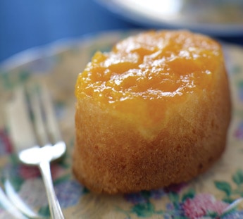 Delicious gluten-free peach friands