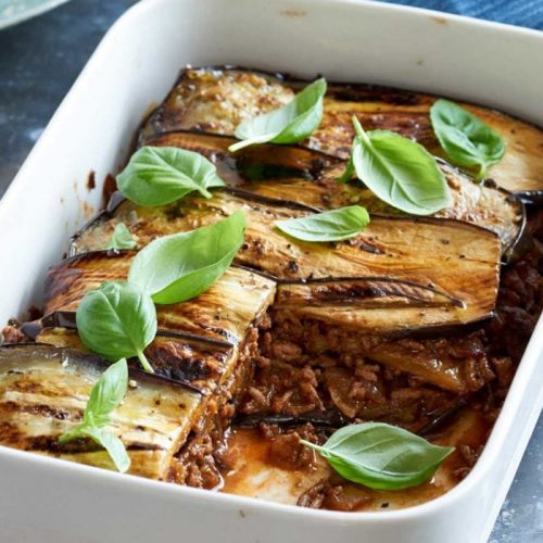 Eggplant lasagne