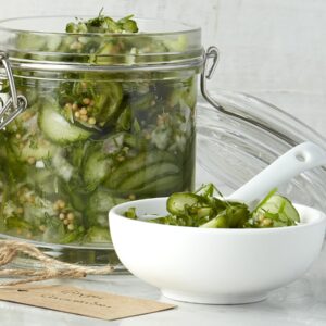 Ginger cucumber pickle