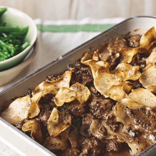 Healthier beef hot pot