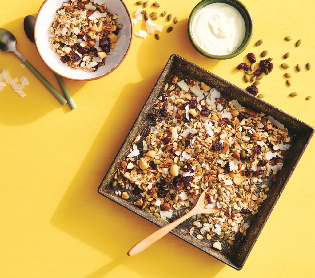 Nutty toasted muesli