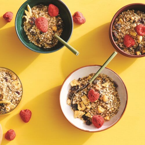 Gluten-free berry muesli