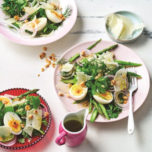 Herbed asparagus salad