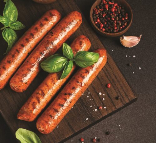 vegie sausages