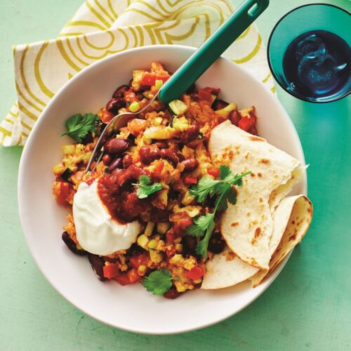 Mexican-spiced scramble