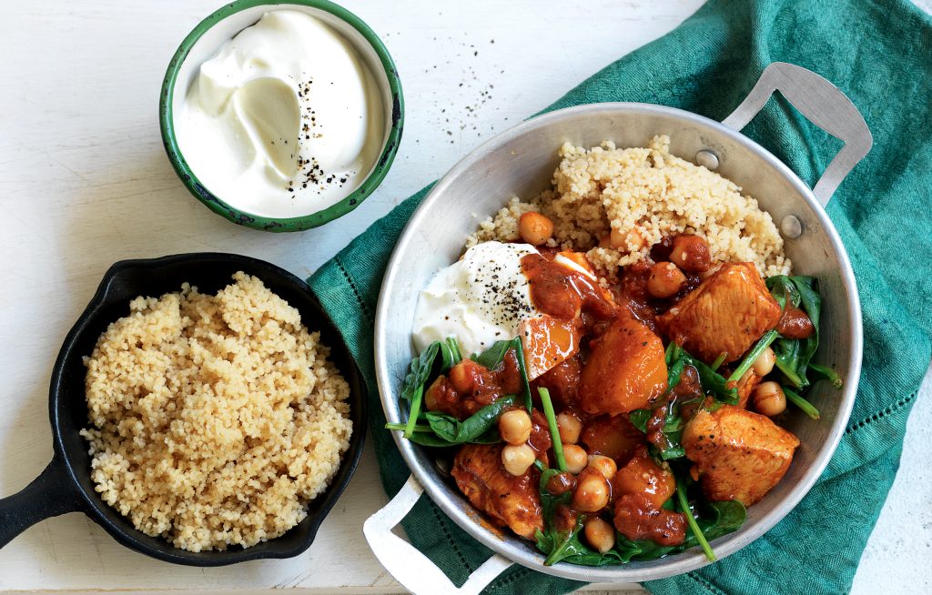 Moroccan chicken tagine