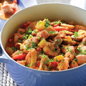 Pork and paprika casserole