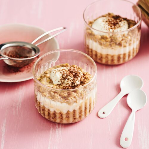 Tiramisu overnight oats