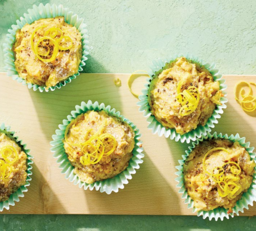 Lemon chia muffins